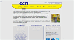 Desktop Screenshot of cranetraininginternational.com